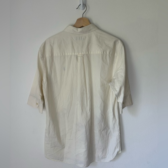 AllSaints Men's Redondo Hs Shirt Half Sleeves 100% Cotton Button Down Sz M - Picture 6 of 8